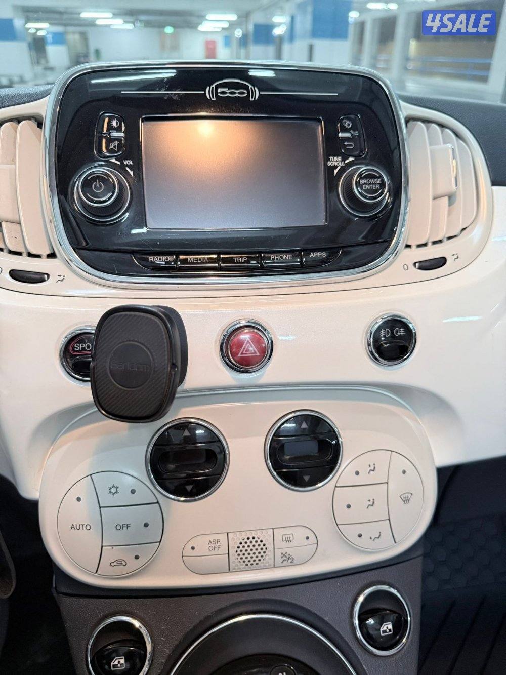 فيات 500c 2017. كشف بحاله فوق الممتازة سيرفيس منتظم حتي الآن5