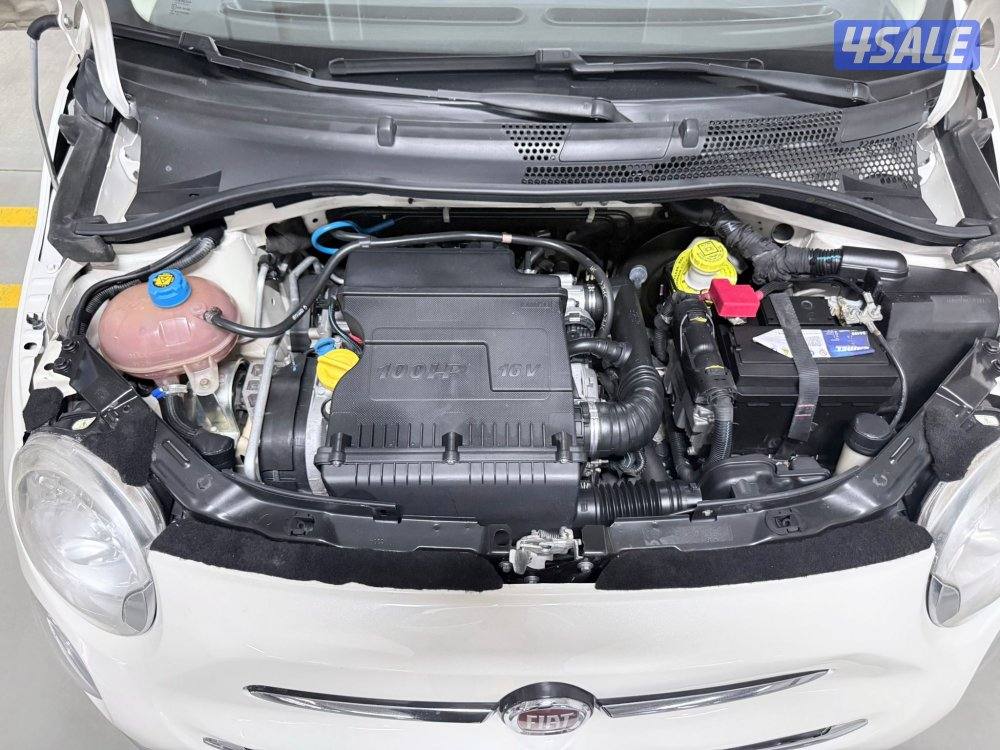 فيات 500c 2017. كشف بحاله فوق الممتازة سيرفيس منتظم حتي الآن10