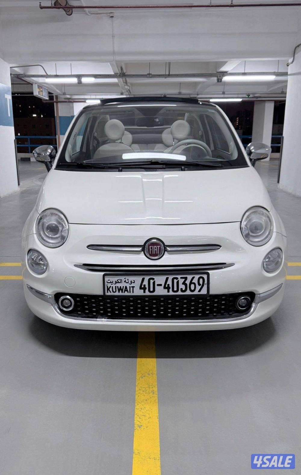 فيات 500c 2017. كشف بحاله فوق الممتازة سيرفيس منتظم حتي الآن14