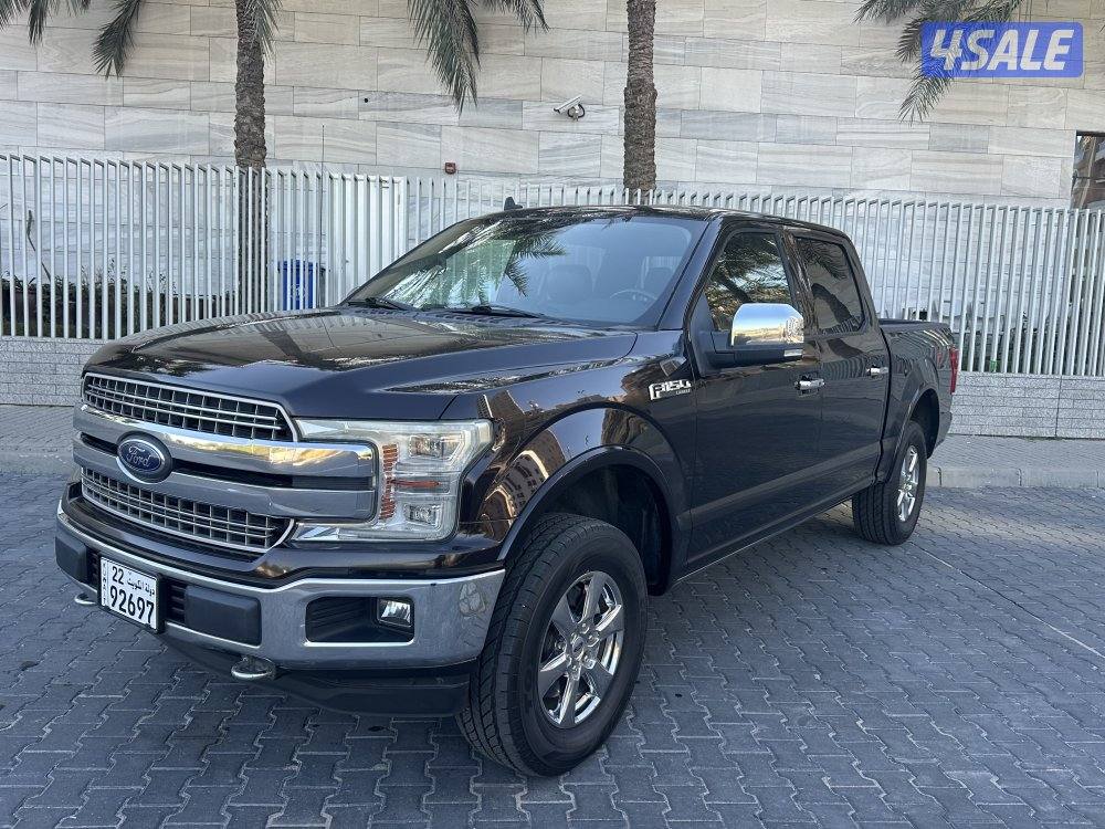وايت فورد F150 موديل 2019 دبل جير صبغ الوكالة0
