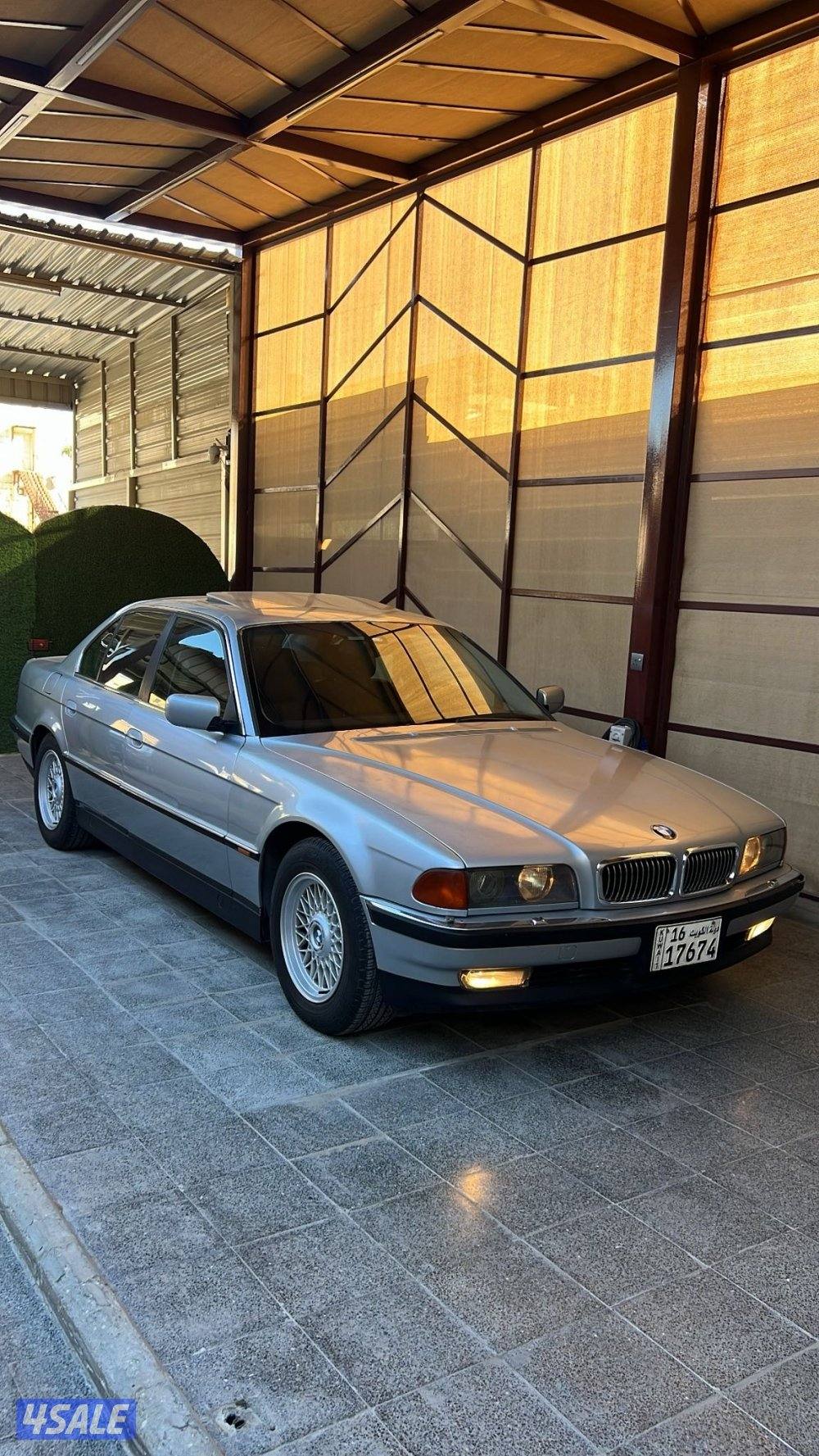 بي ام دبليو 740 موديل 1998 وارد اليابان0