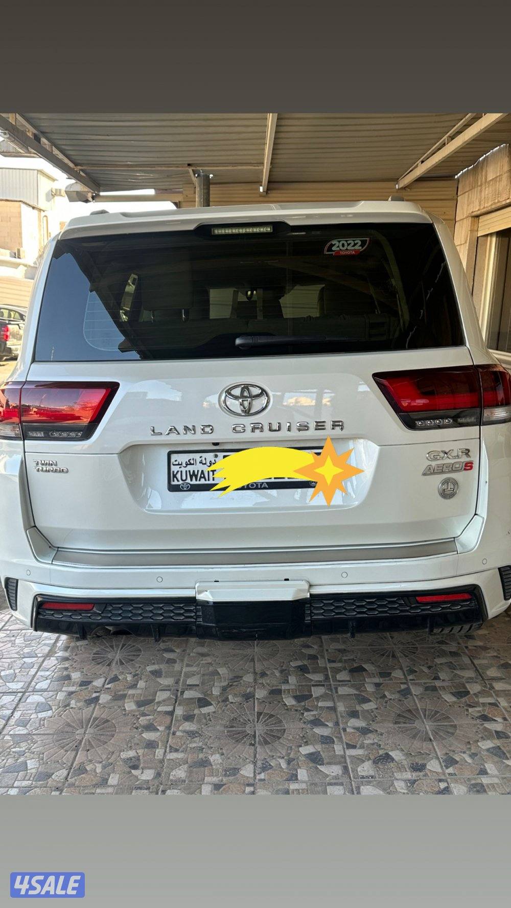 للبيع لاند كروزر ايرو اس تون تيربو عداد ٧٢ الف كامل مواصفات شرط الفحص1