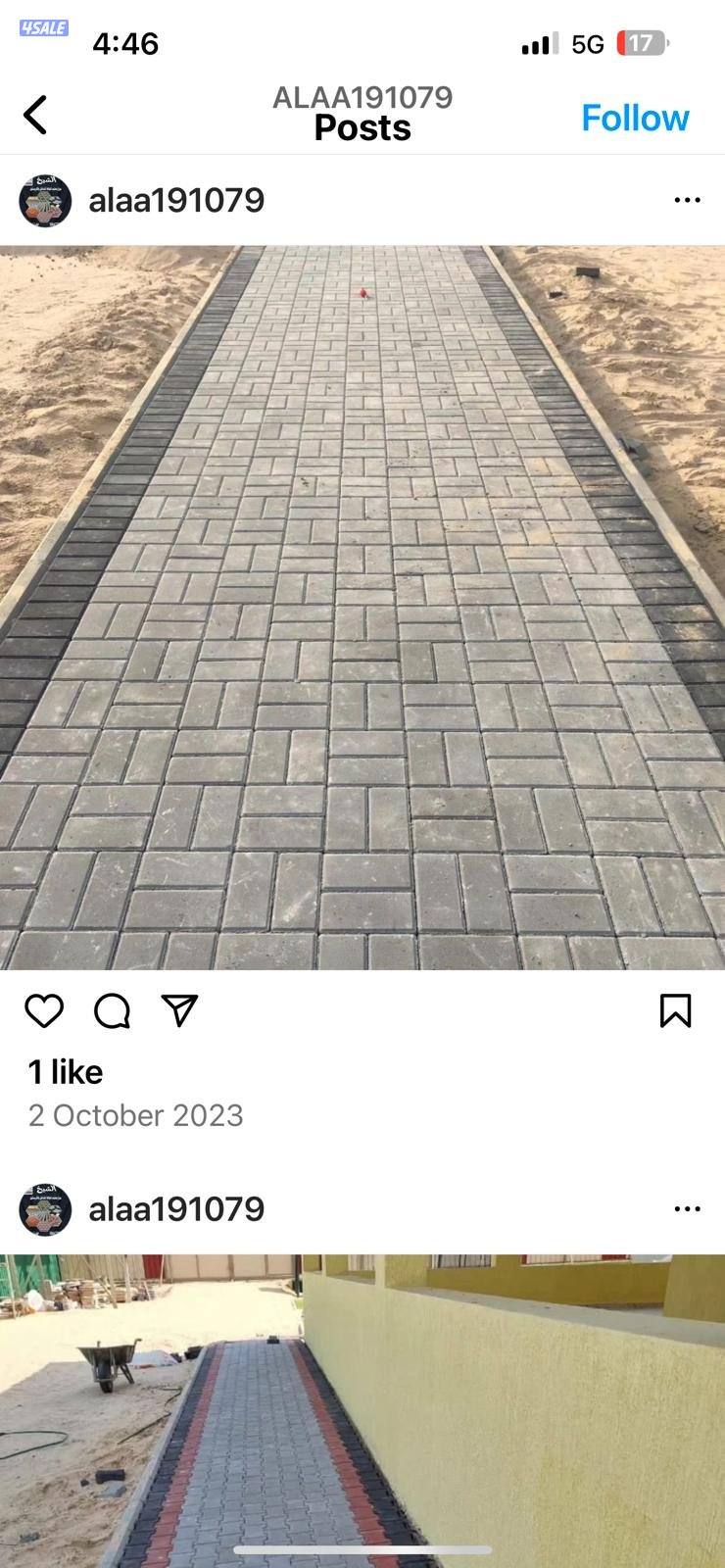 معلم بلاط متداخل وتنسيق الحدائق5