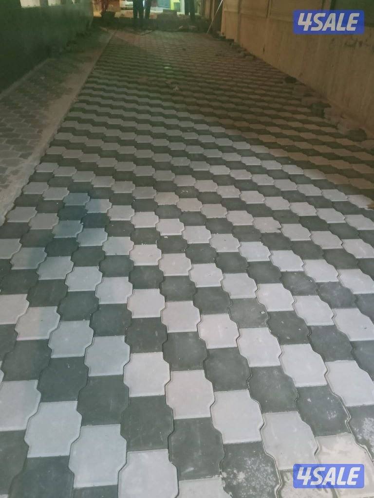 معلم بلاط متداخل وتنسيق الحدائق10