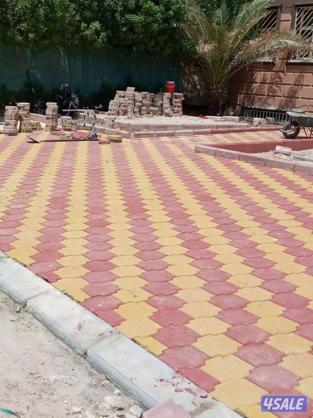 معلم بلاط متداخل وتنسيق الحدائق15