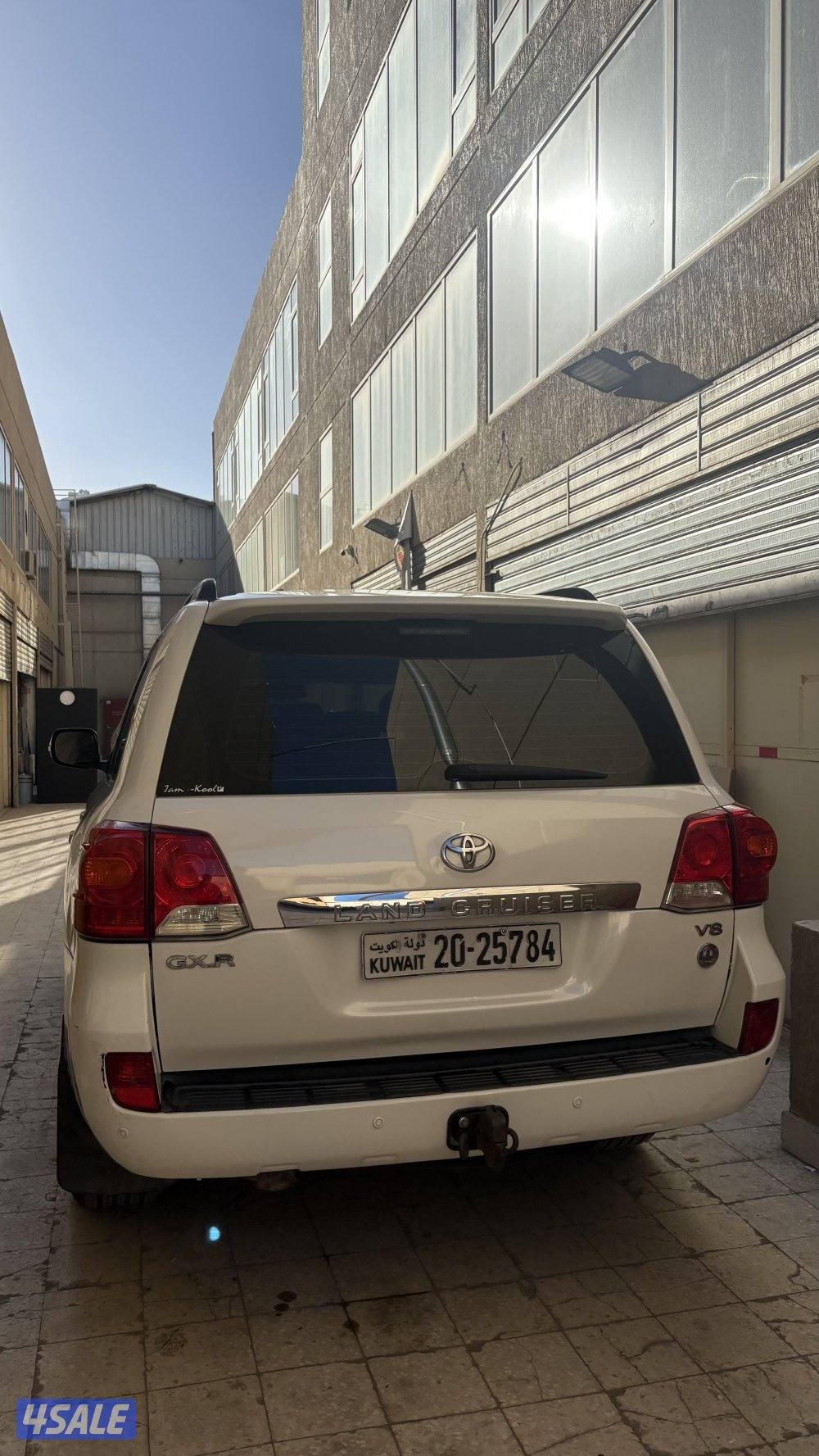 لاند 2012 GXR  V8 الفل ورقه الفحص موجوده3