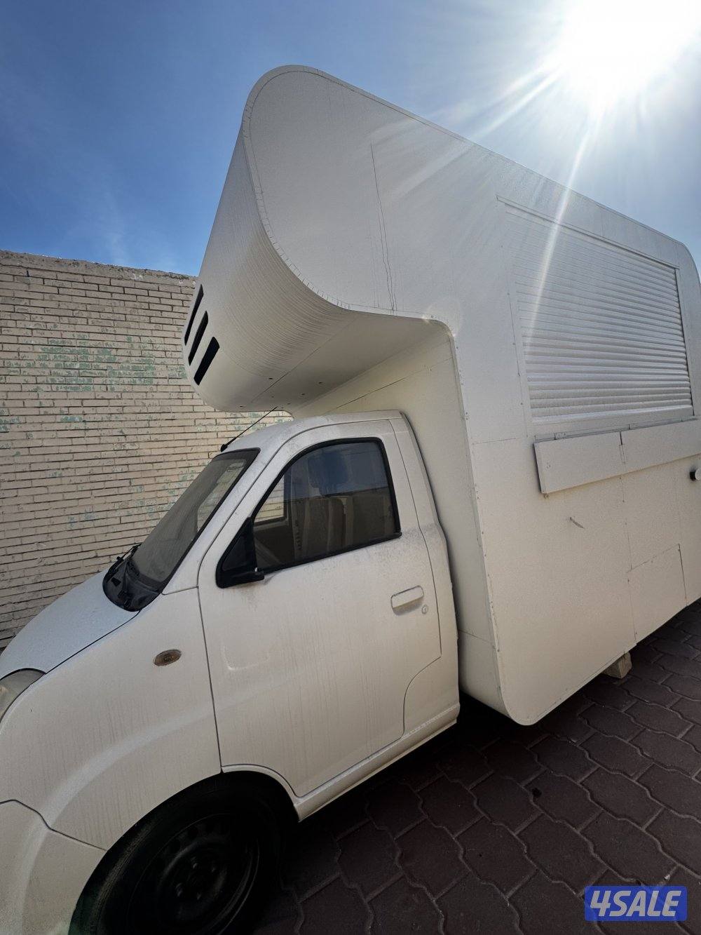 فود ترك او موتر هوم .. خشب مقاوم وعليها حماية رش قودزيلا ..صبغه جديده1