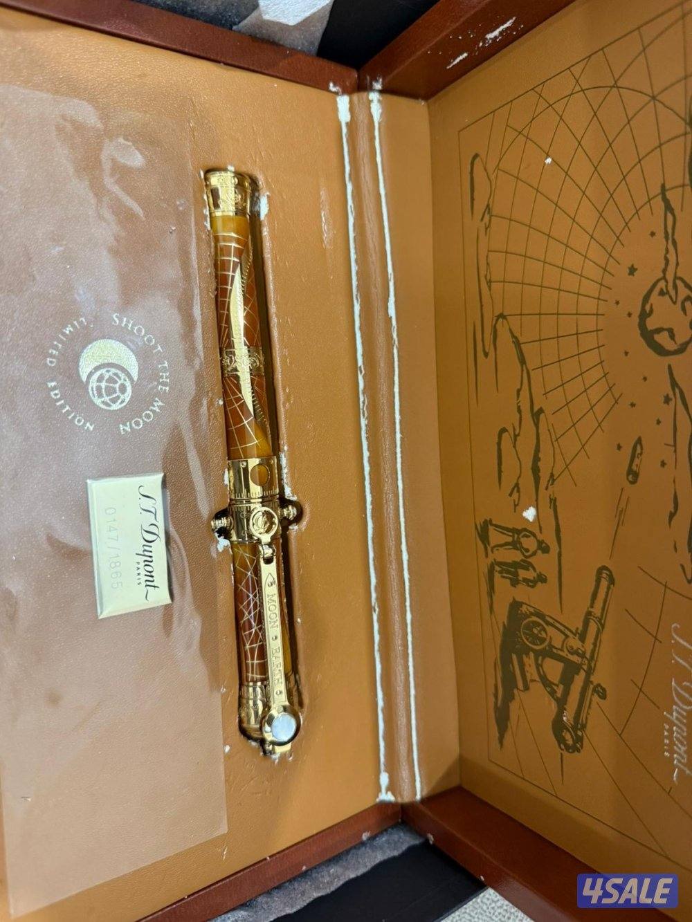 للبيع قلم ديبون بالعلبه كالجديد معاه جميع اغراضه4