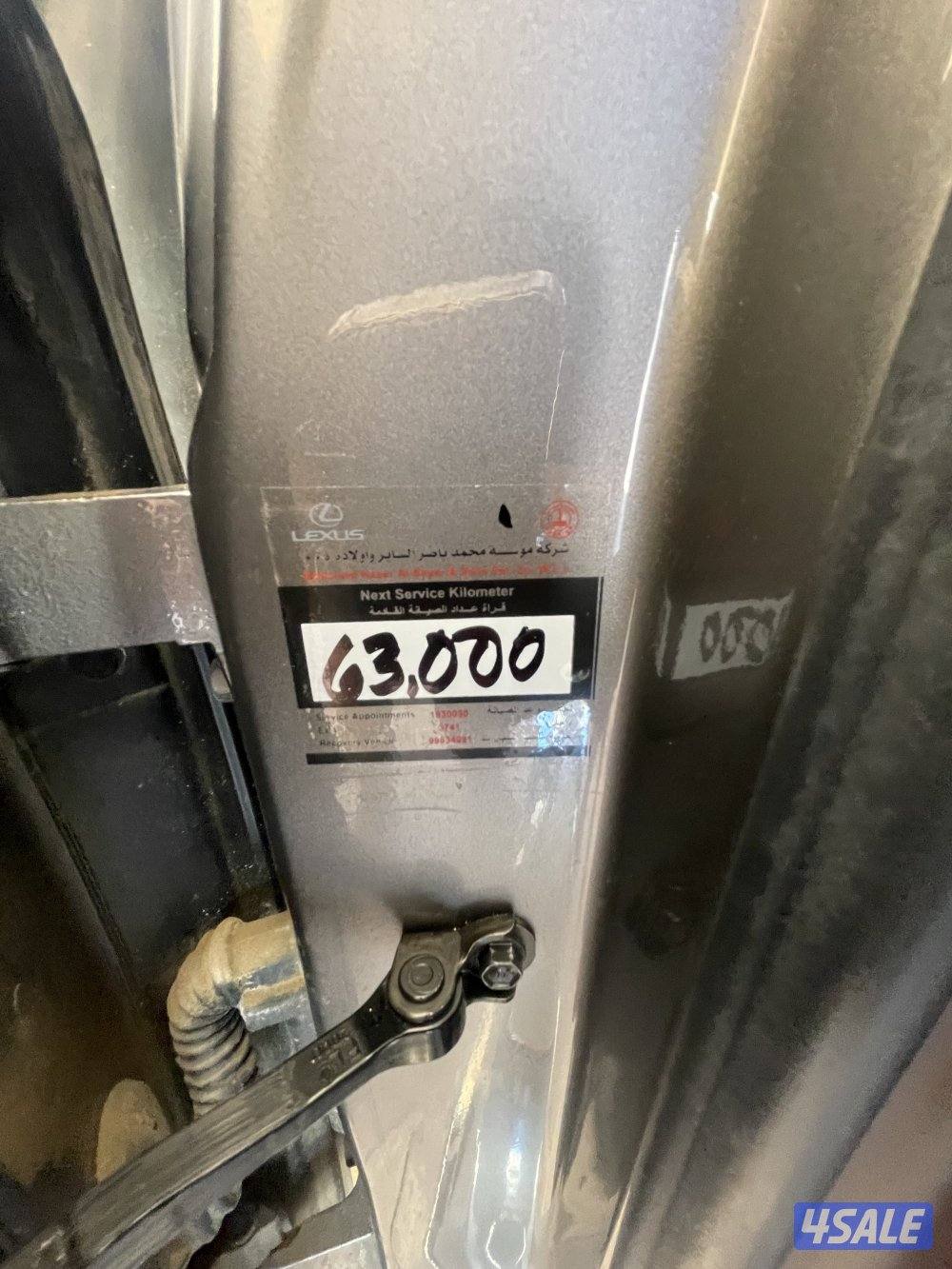 لكزس LS500 موديل 2018 عداد 50 صبغ الوكاله سيرفس منتظم13