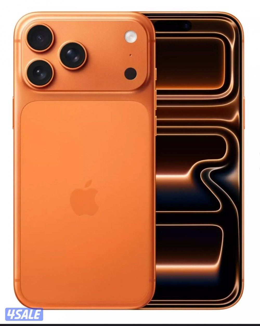 جهاز آيفون ١٧ برو ماكس ٥١٢ (البرتقالي)0