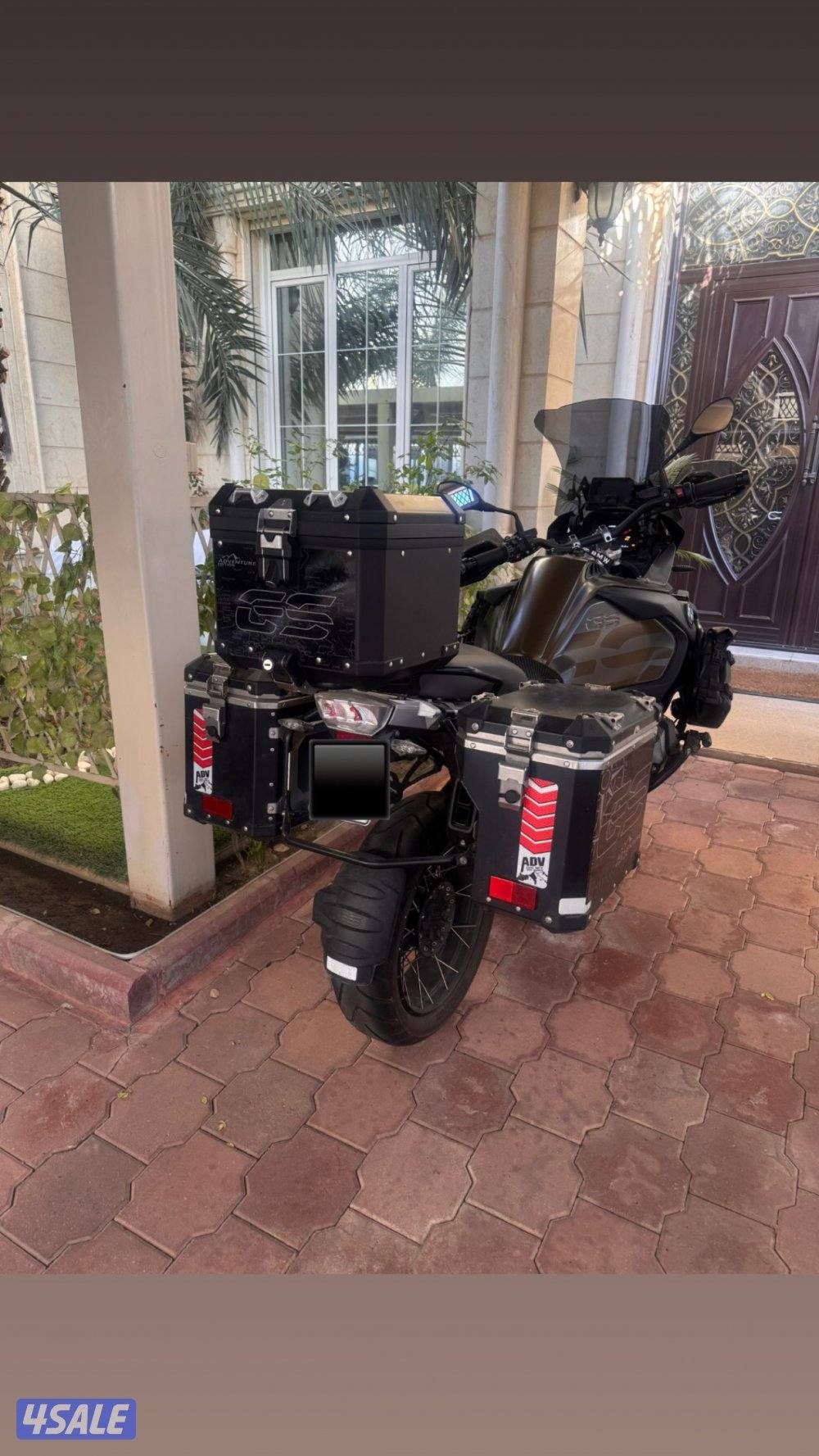 للبيع سيكل بي ام دبليو 1250 gs adventure لون مميز واستعمال نظيف0