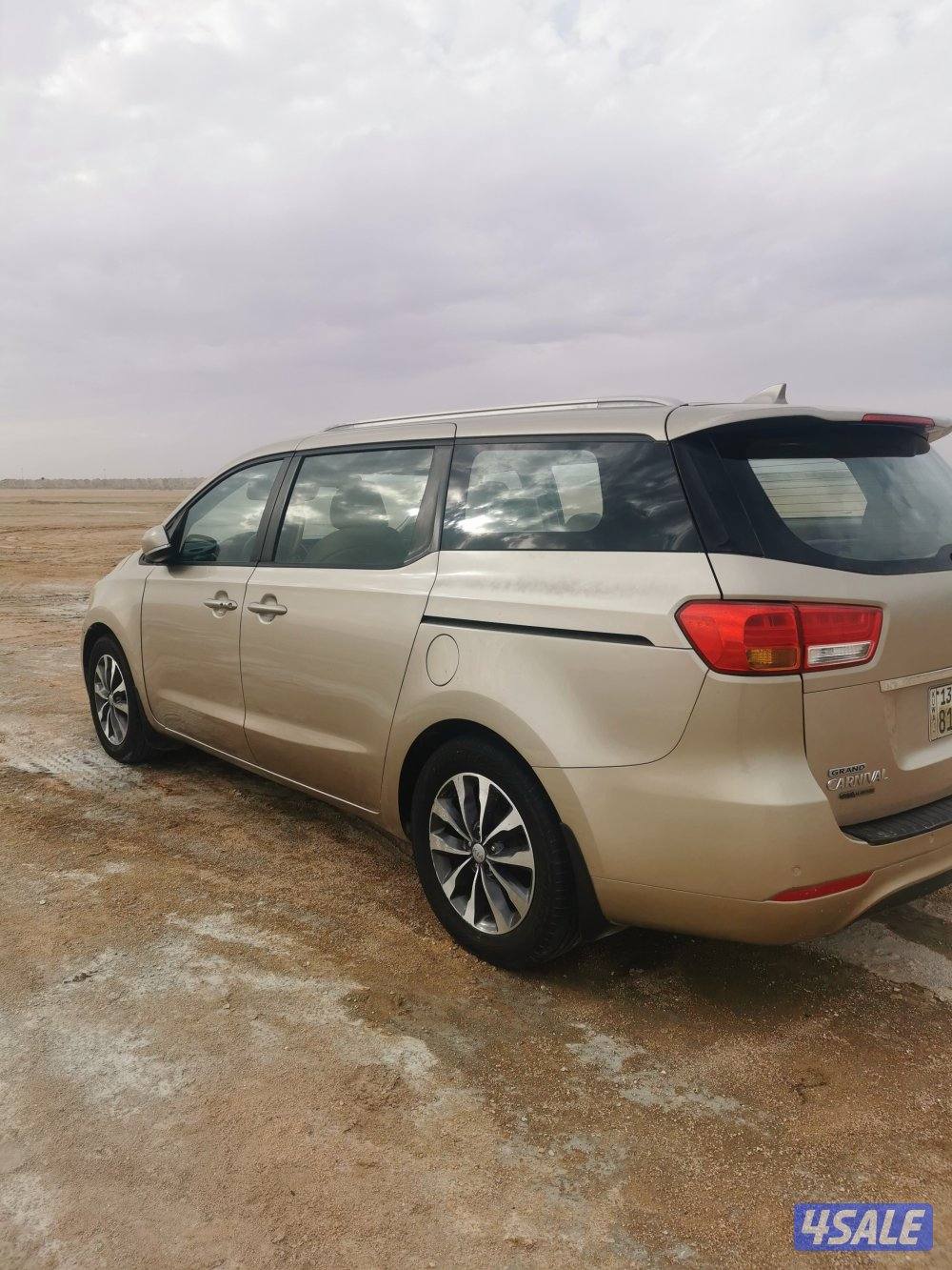 كيا كرنفال 2016 صبغ الوكاله شرط الفحص عداد 2506