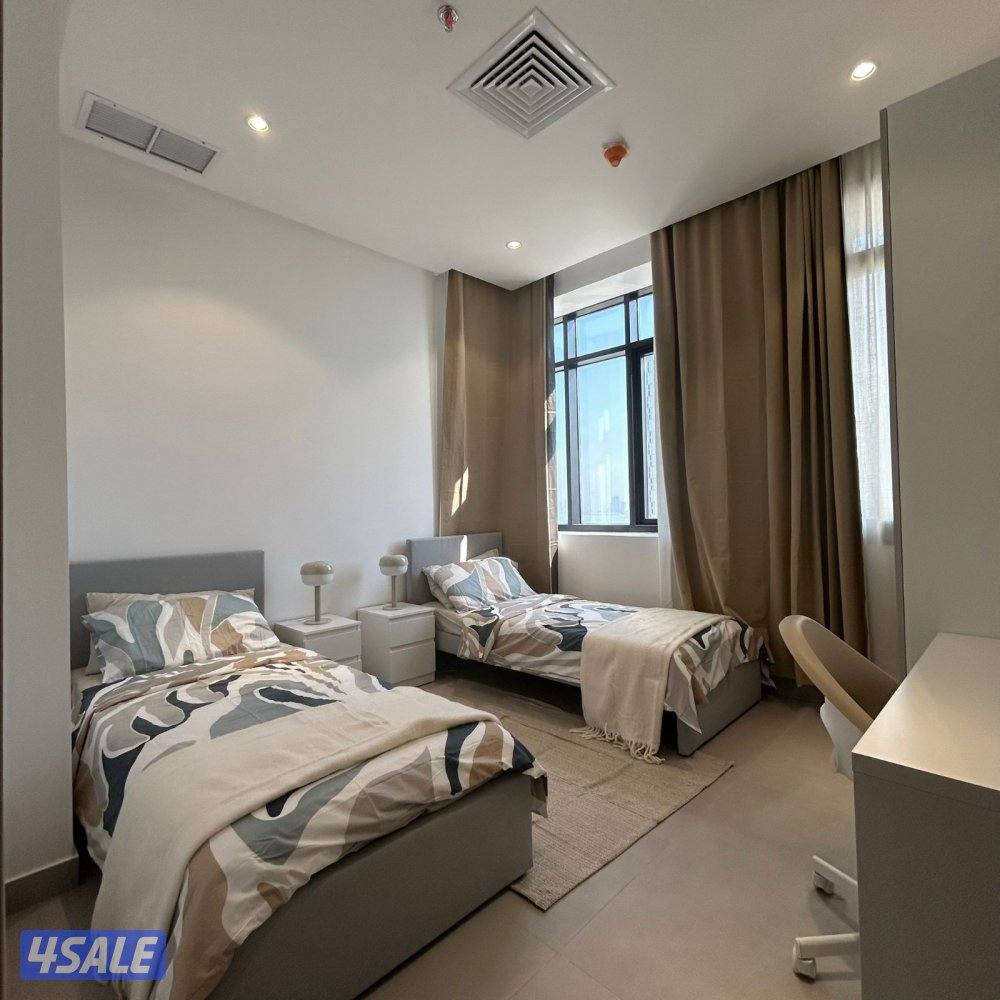 شقق غرفة وغرفتين بإطلالة بحرية مفروشة للإيجار في ضاحية حصة المبارك8