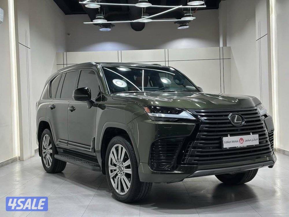 لكزس LX600 الساير VIP 2024 بحاله الوكاله عداد 47 الف3