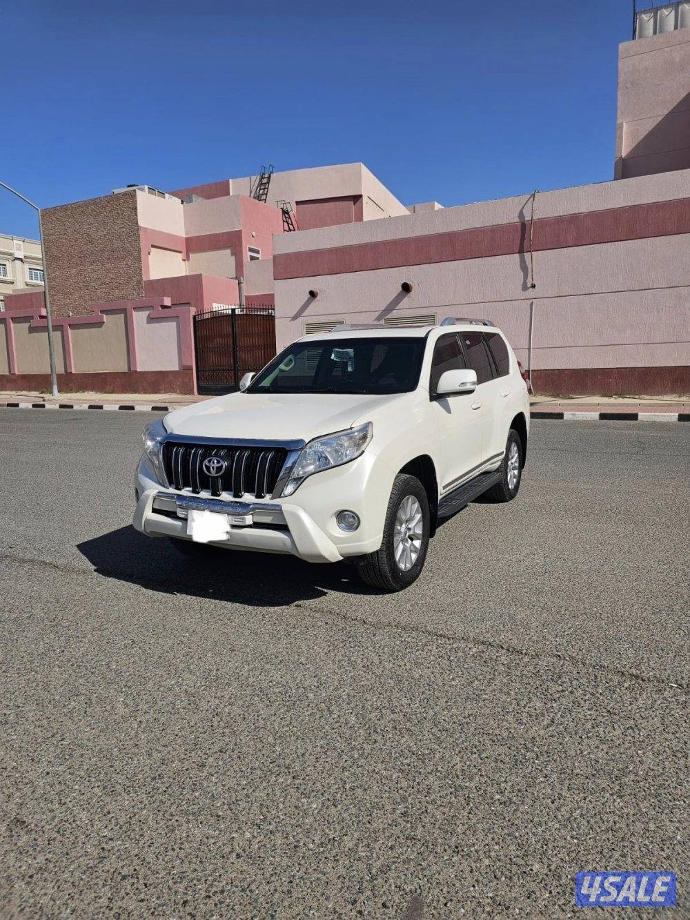 برادو TXL 2017 شرط الفحص صبغ الوكاله ابيض سيرفس وكاله فتحه ثلاجه سنسر1