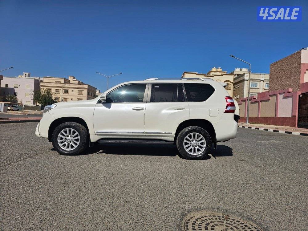 برادو TXL 2017 شرط الفحص صبغ الوكاله ابيض سيرفس وكاله فتحه ثلاجه سنسر2