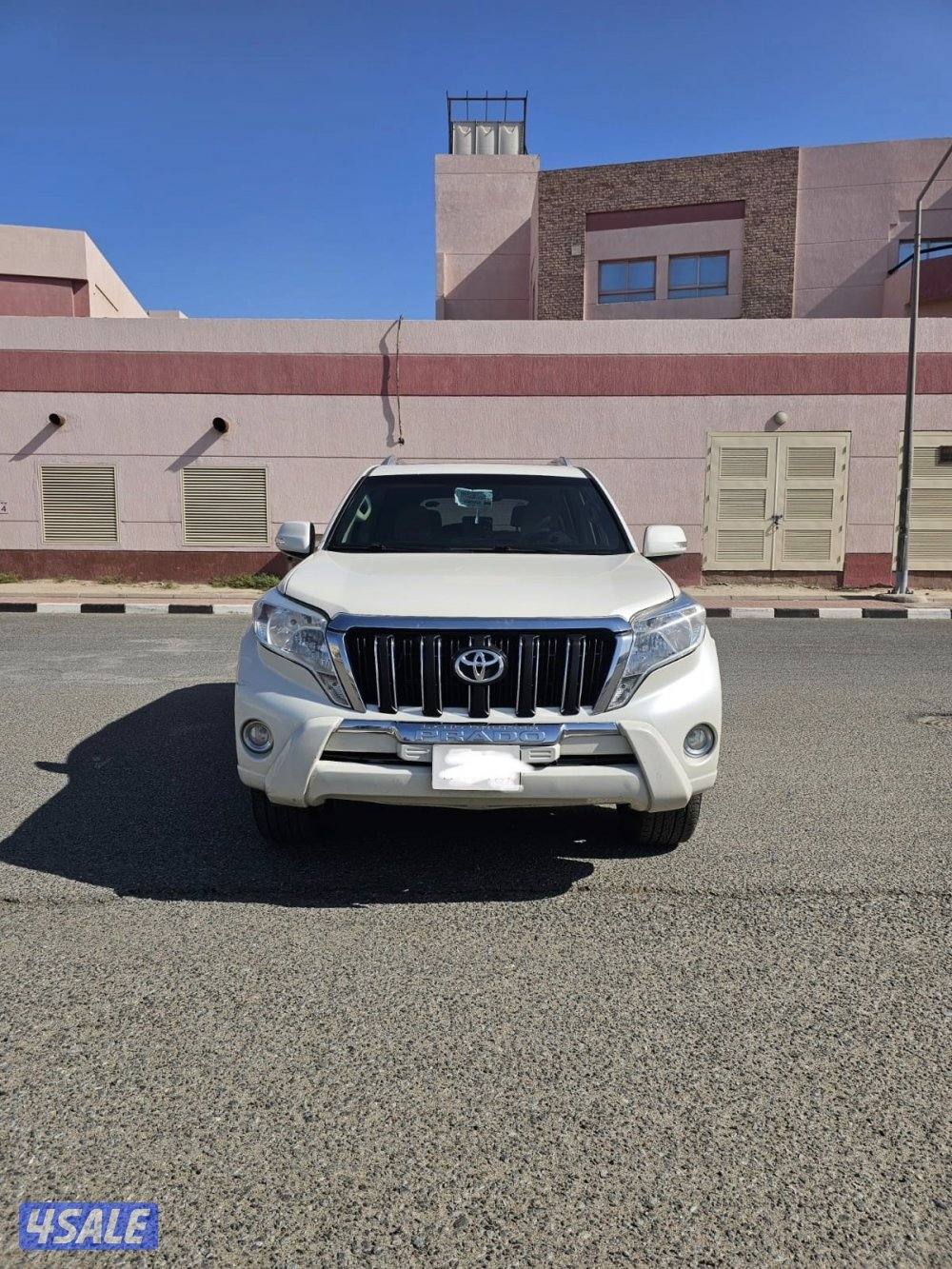 برادو TXL 2017 شرط الفحص صبغ الوكاله ابيض سيرفس وكاله فتحه ثلاجه سنسر3