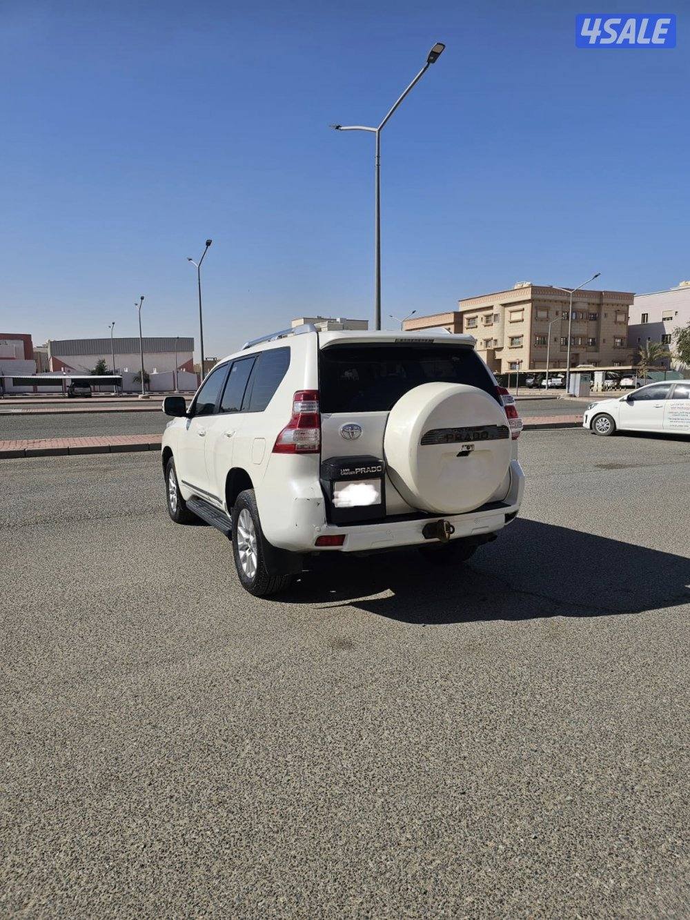 برادو TXL 2017 شرط الفحص صبغ الوكاله ابيض سيرفس وكاله فتحه ثلاجه سنسر13