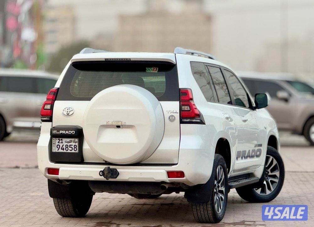 برادو 2023 صبغ وكاله وبحالة جديده6