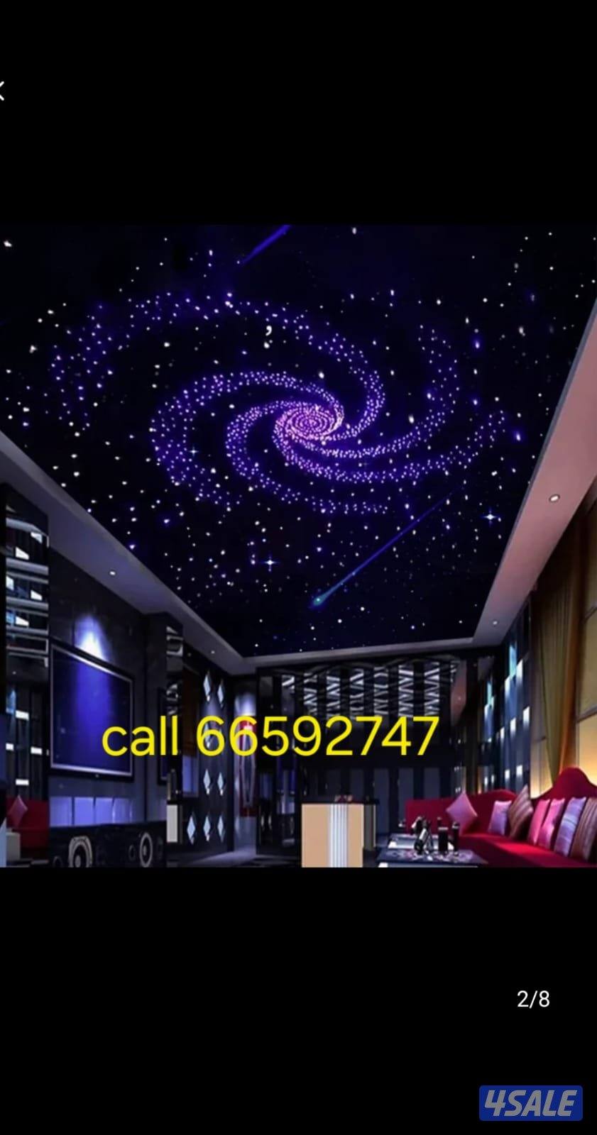 fiber light celling0