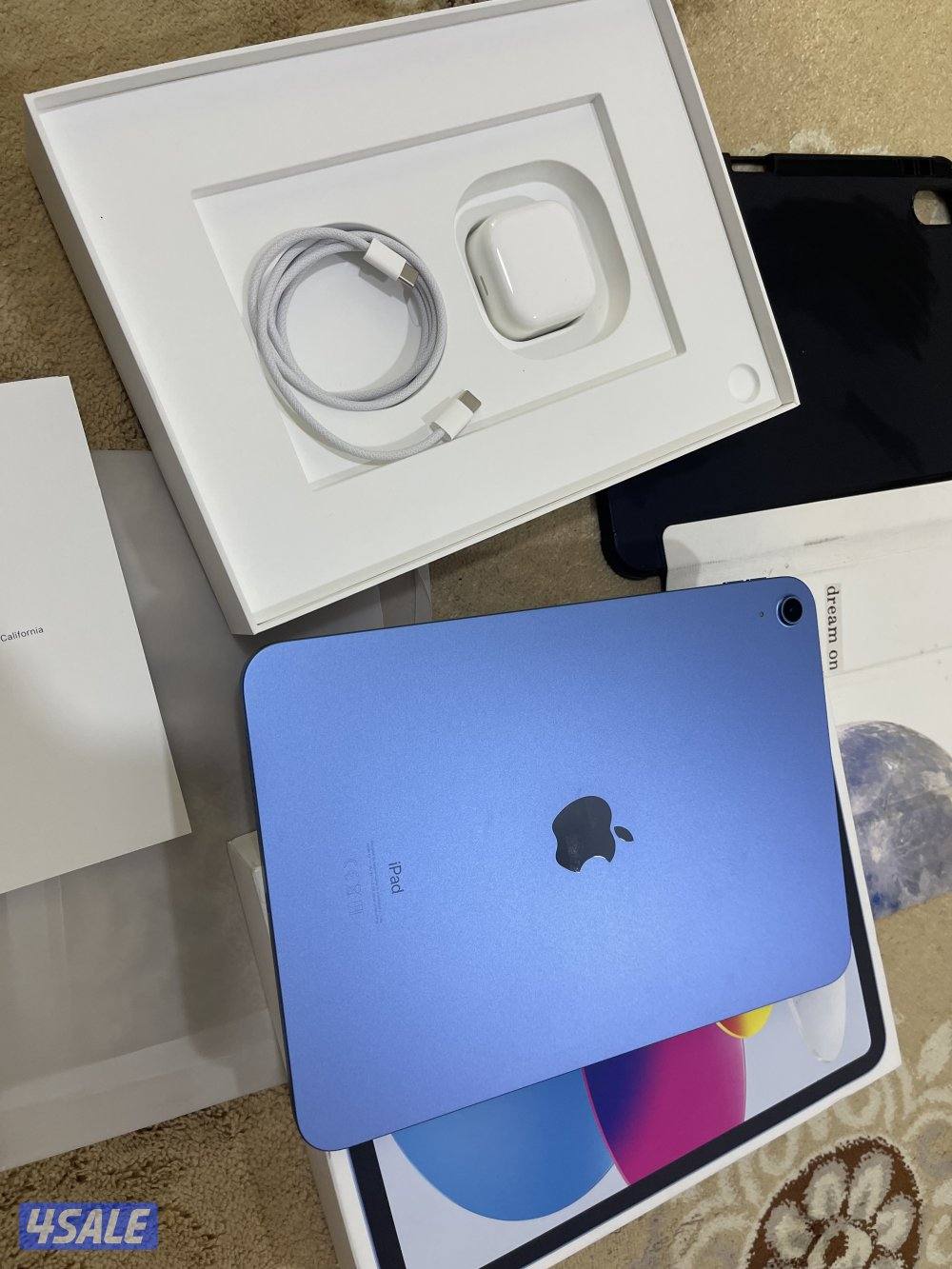 ايباد ابل 10 العاشر 10.9 انش 64 قيقا كفالة سنة الجهاز علب الفا ستور2