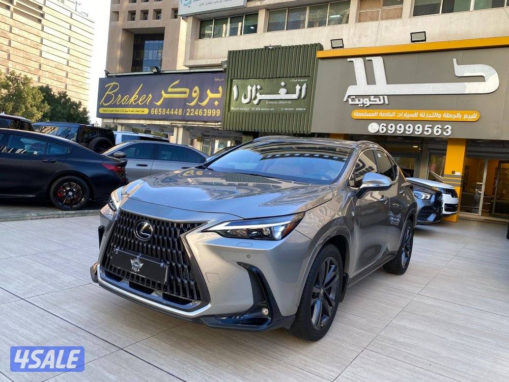 لكزس NX350 موديل 2024 عداد 22 الف كيلو فقط تحت الكفاله شرط الفحص0