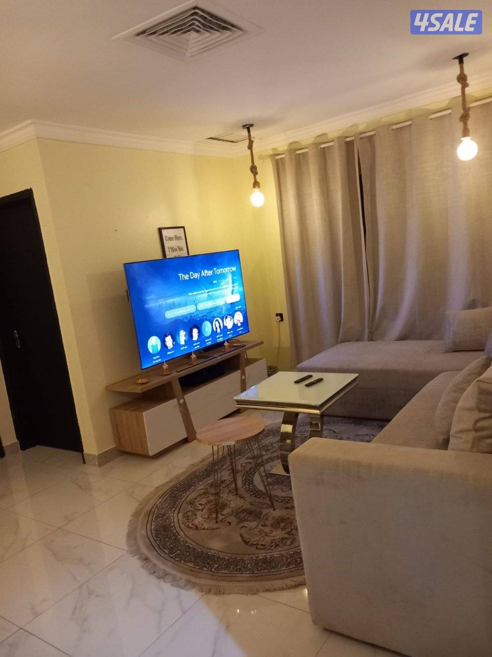 يوجد لدينا شقق للإيجار غرفة وصالة ومطبخ وحمام خلو تشطيب سوبر لوكس0