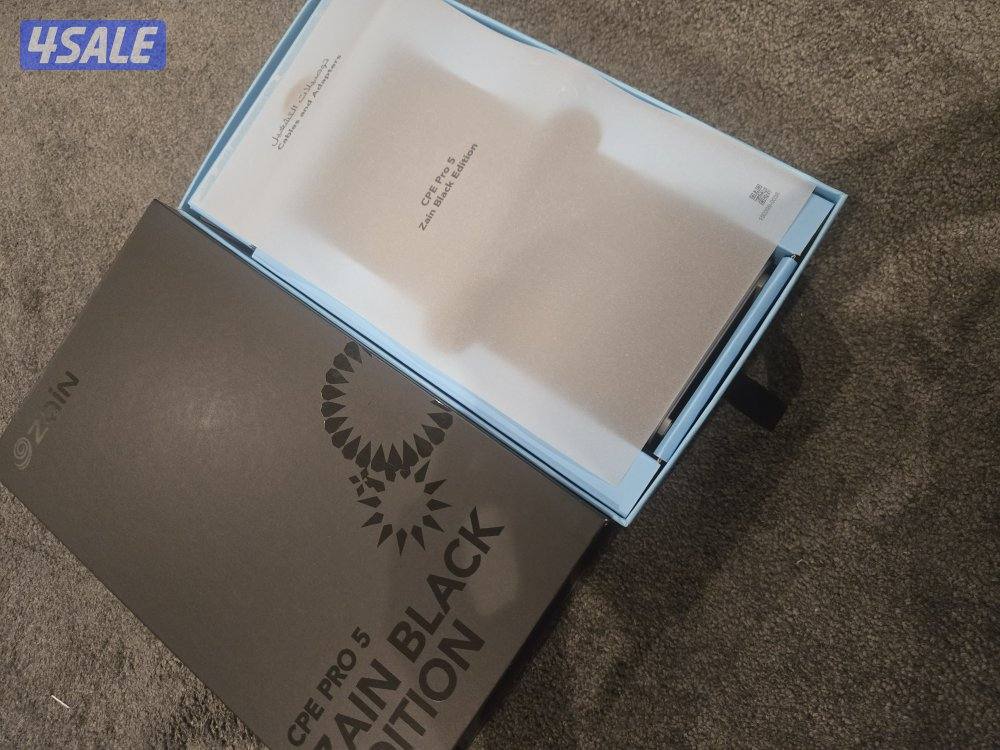 للبيع راوتر cpe pro5 black edition الاسود. ( زين فقط ) مستعمل1