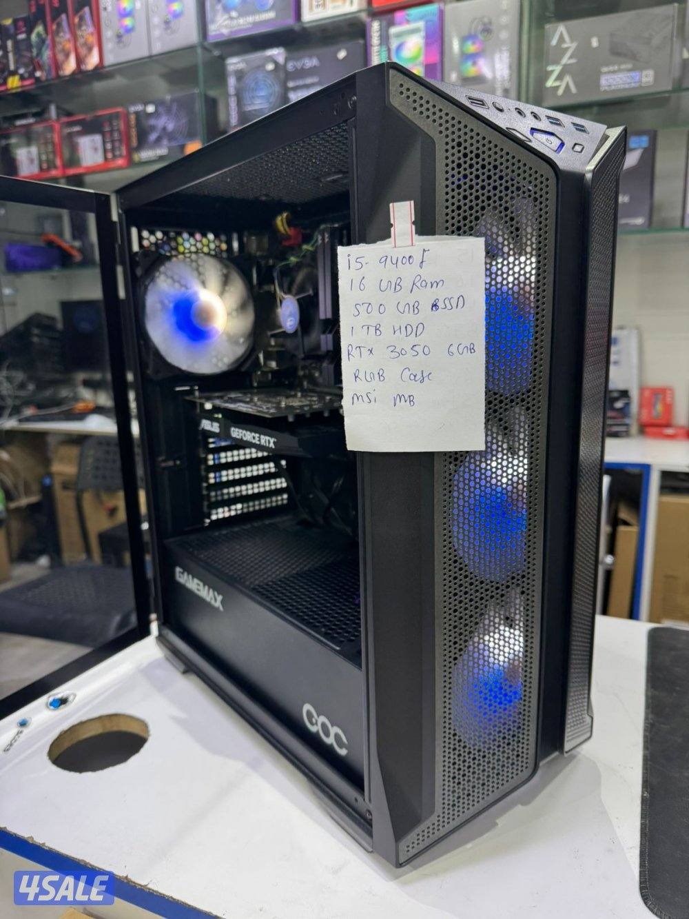 i9 13900k rtx 3090ti  24gb   all new and used pc available10