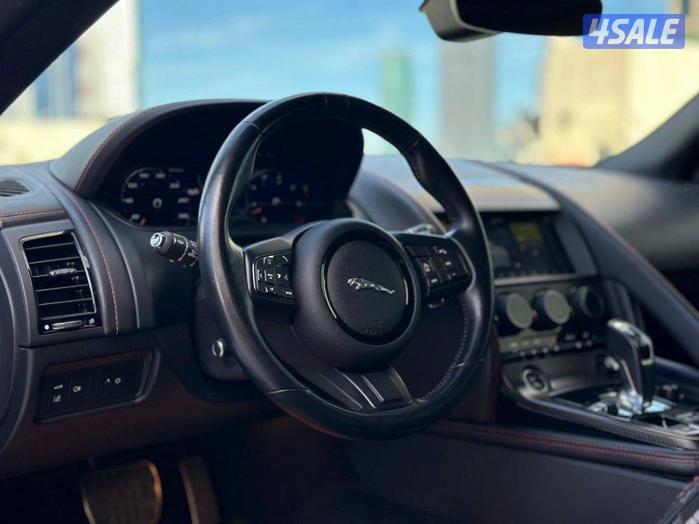 جاكوارF TYPE V6 R DYNAMIC موديل2021 وارد الزياني تحت الكفاله+الصيانه6