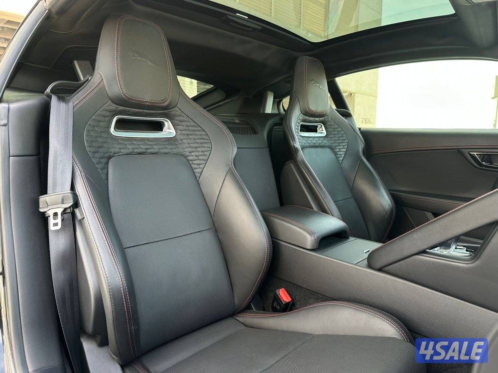 جاكوارF TYPE V6 R DYNAMIC موديل2021 وارد الزياني تحت الكفاله+الصيانه9