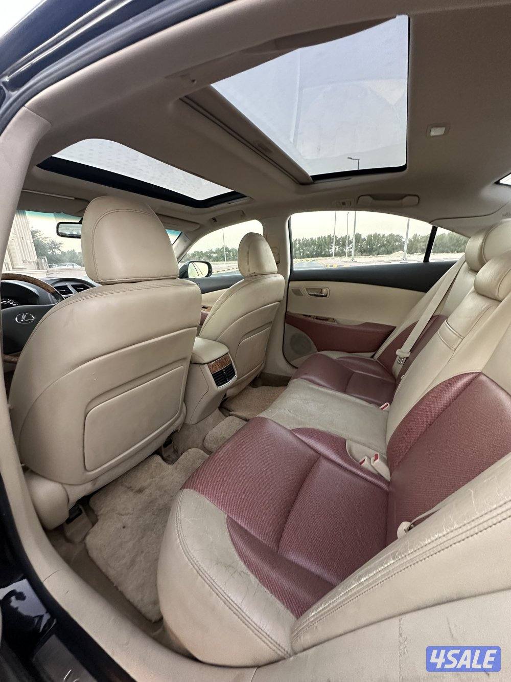 لكزس ES 350 موديل 2010 صبغ الوكاله7