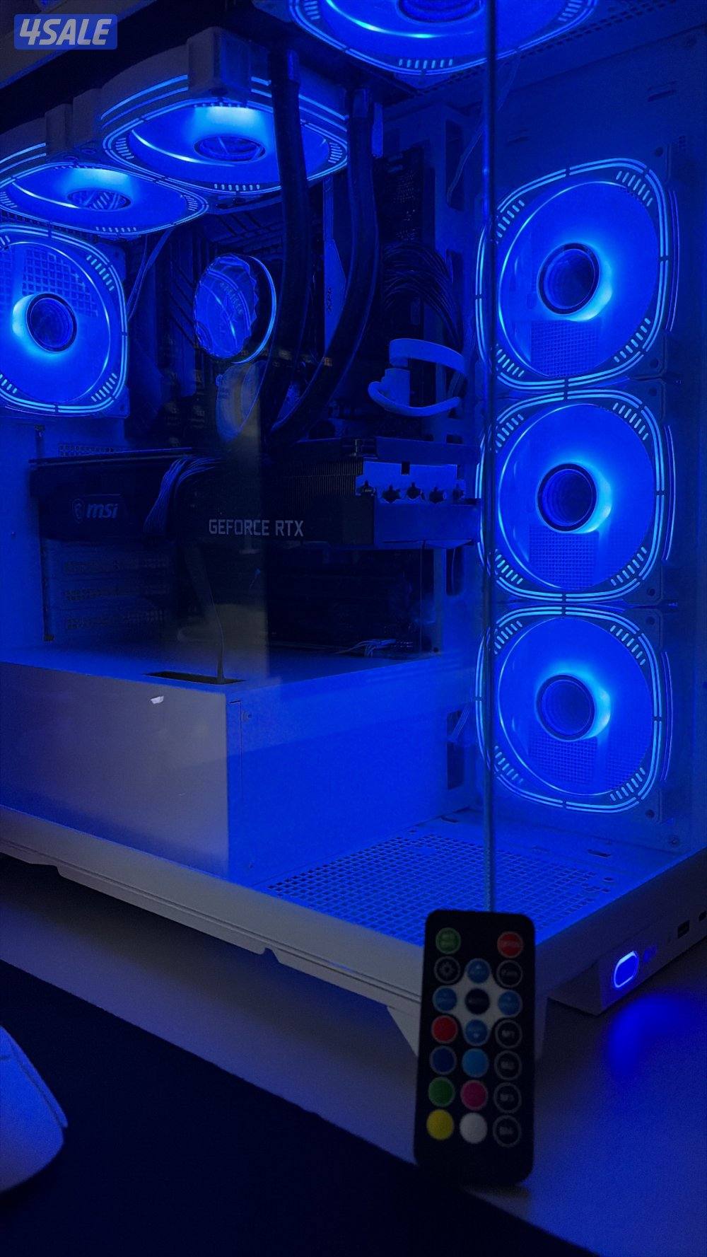 بي سي للبيع مع شاشه ١٨٠ هرتز ٢٤ بوصة جديده1