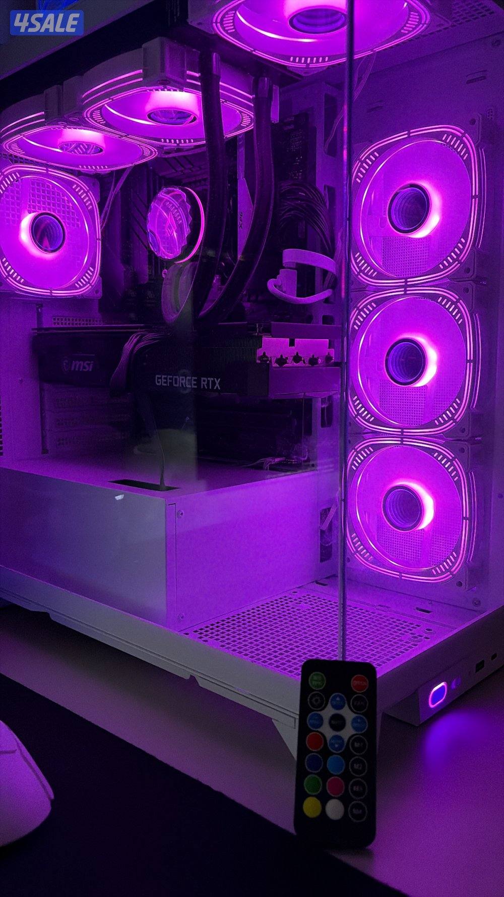 بي سي للبيع مع شاشه ١٨٠ هرتز ٢٤ بوصة جديده2