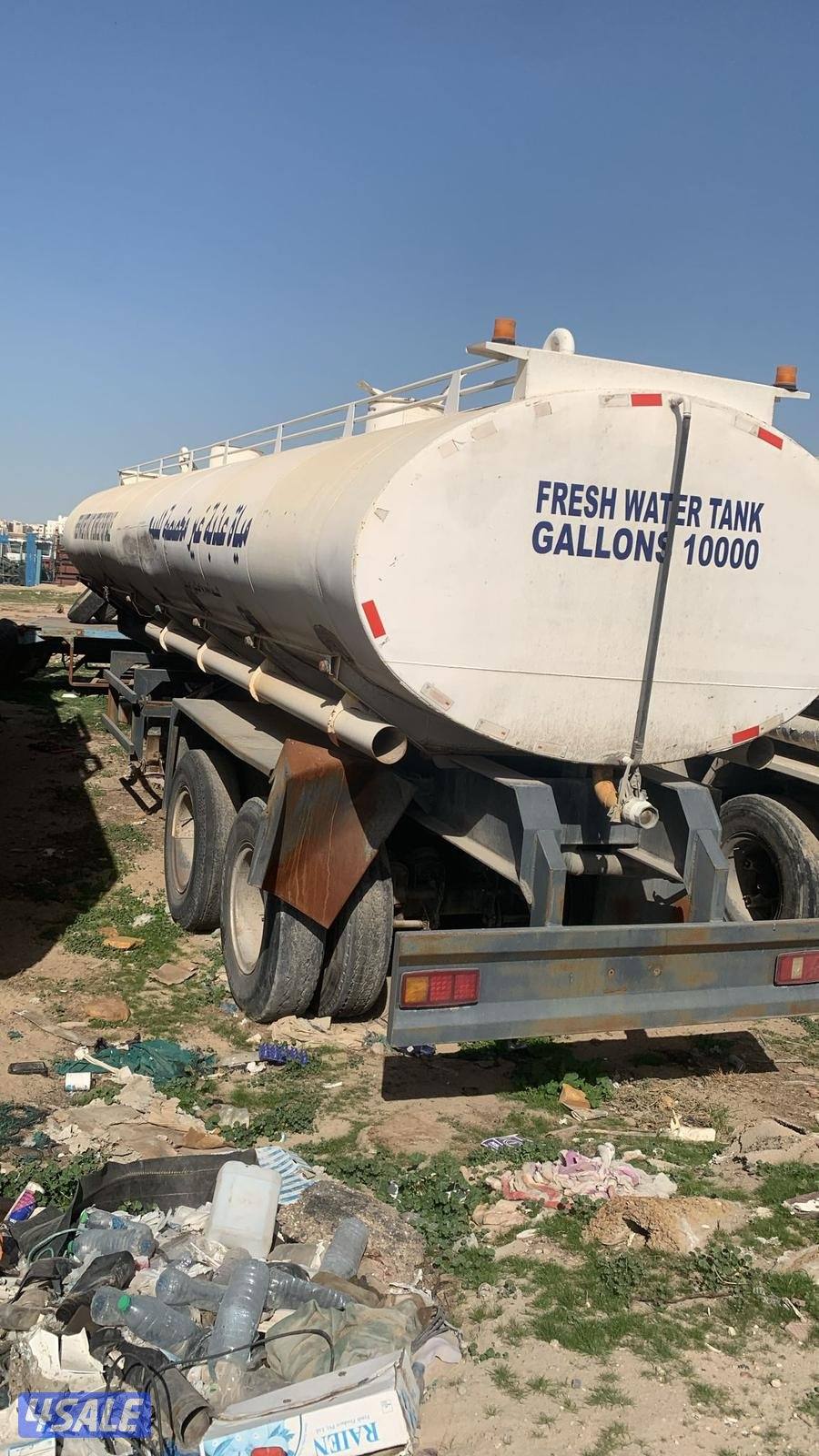 للبيع روس تريلات وتناكر صهاريج مياه عذبه وصرف صحي6