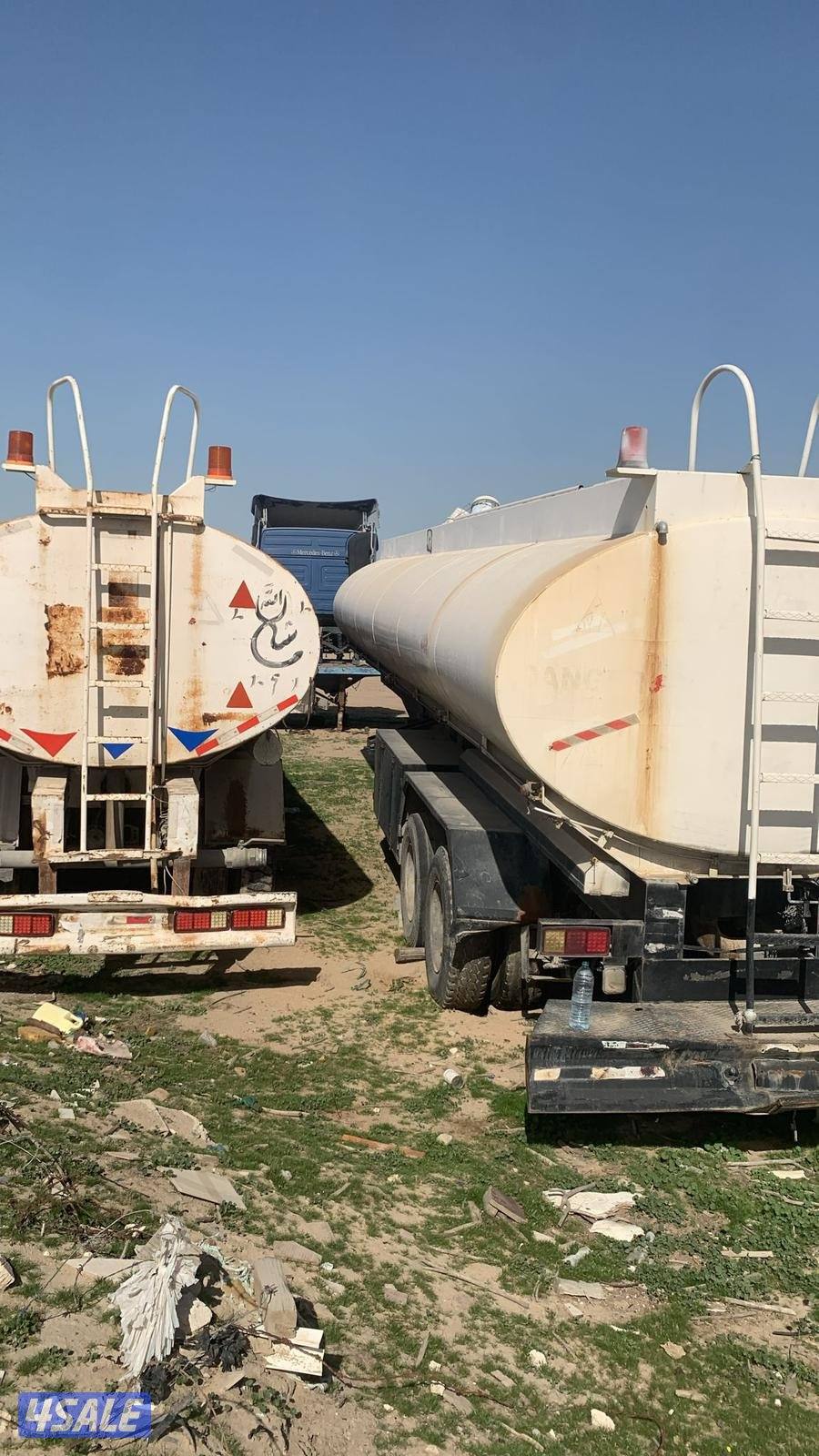 للبيع روس تريلات وتناكر صهاريج مياه عذبه وصرف صحي7
