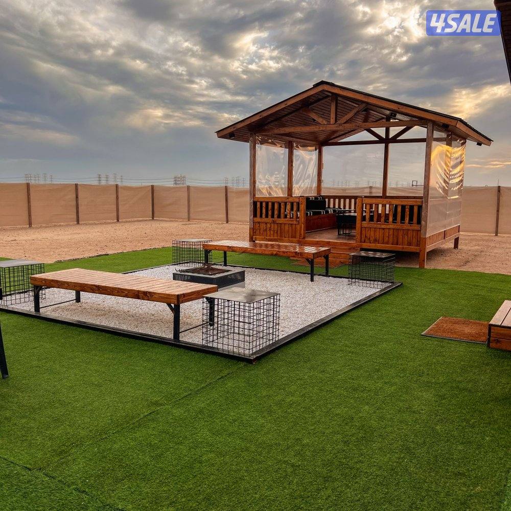 للبيع برجوله خشب ثابته ( عرزاله ) مقاس 4*4 تفصال الكويت2