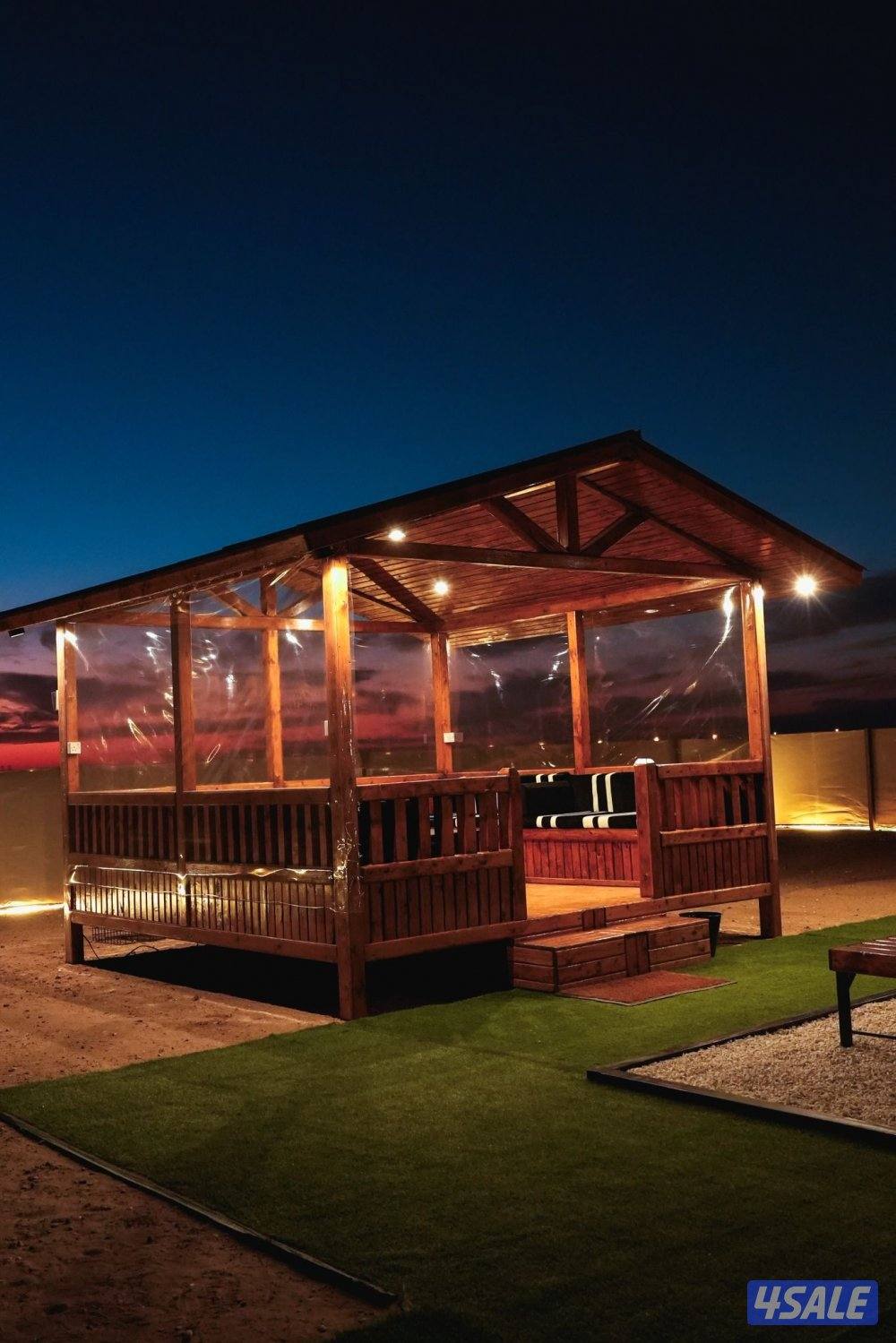 للبيع برجوله خشب ثابته ( عرزاله ) مقاس 4*4 تفصال الكويت3