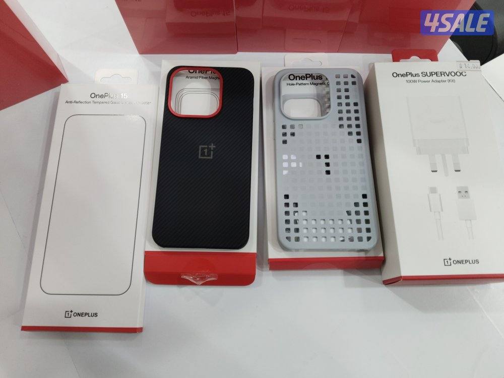 وإن بلس 15 جديد مع كفالة سنه جميع الاكسسوارات 15 موجودة مع توصيل مجاني1