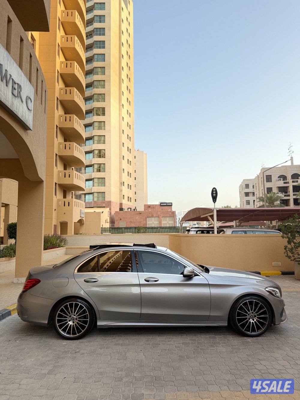 مرسيدس c200 موديل 2015 قمه بالنظافه شرط الفحص0