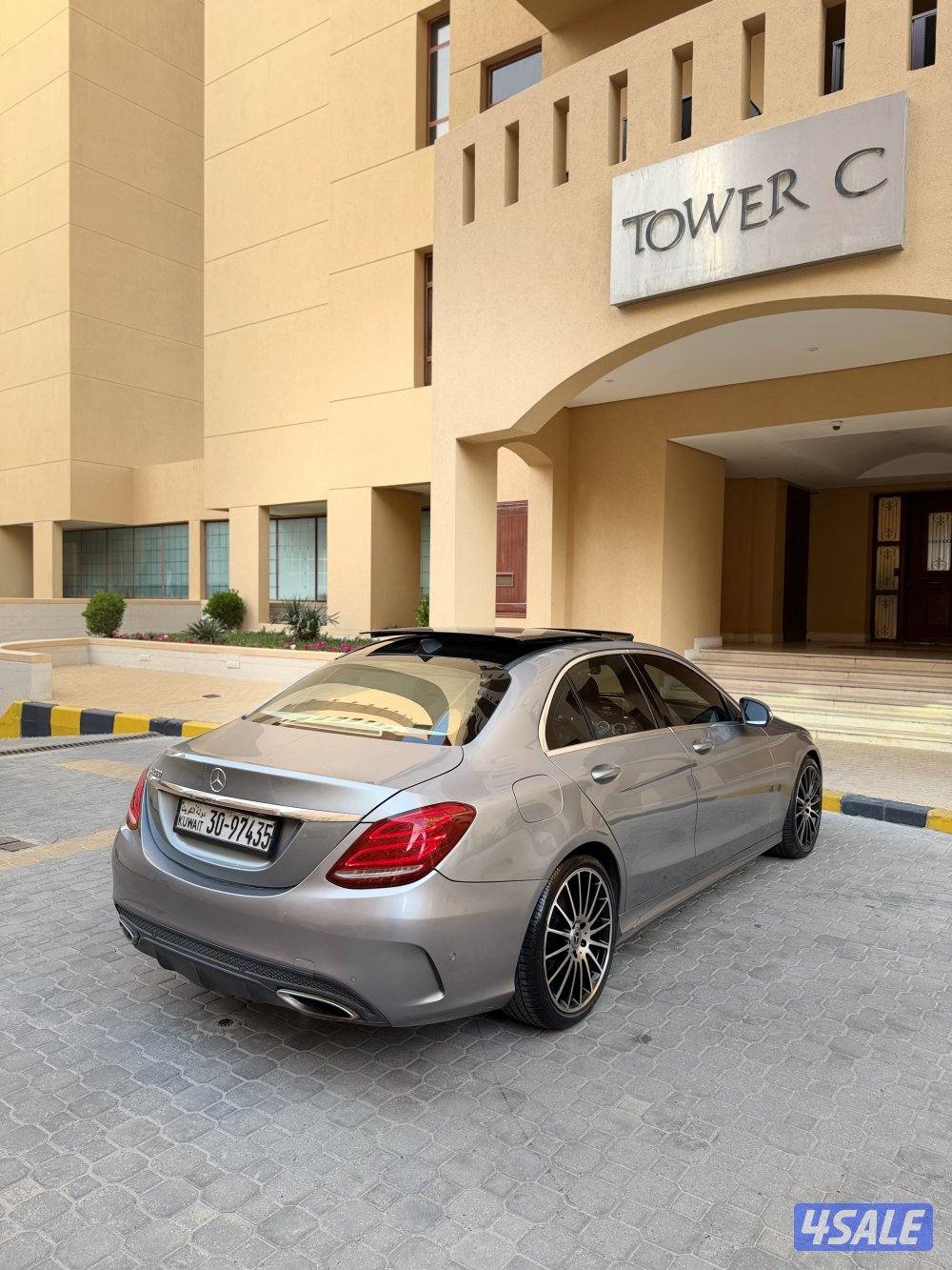 مرسيدس c200 موديل 2015 قمه بالنظافه شرط الفحص4