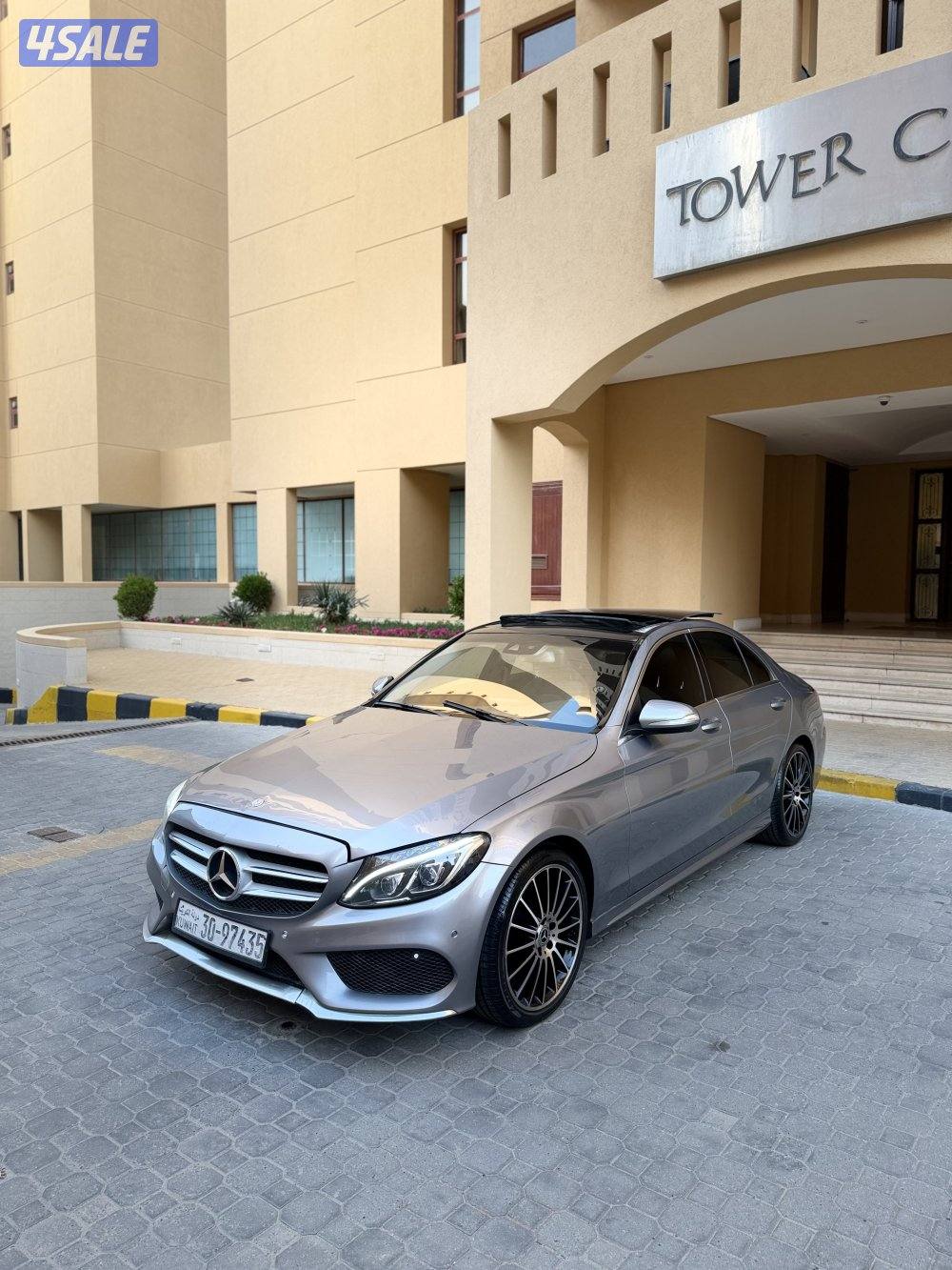 مرسيدس c200 موديل 2015 قمه بالنظافه شرط الفحص5