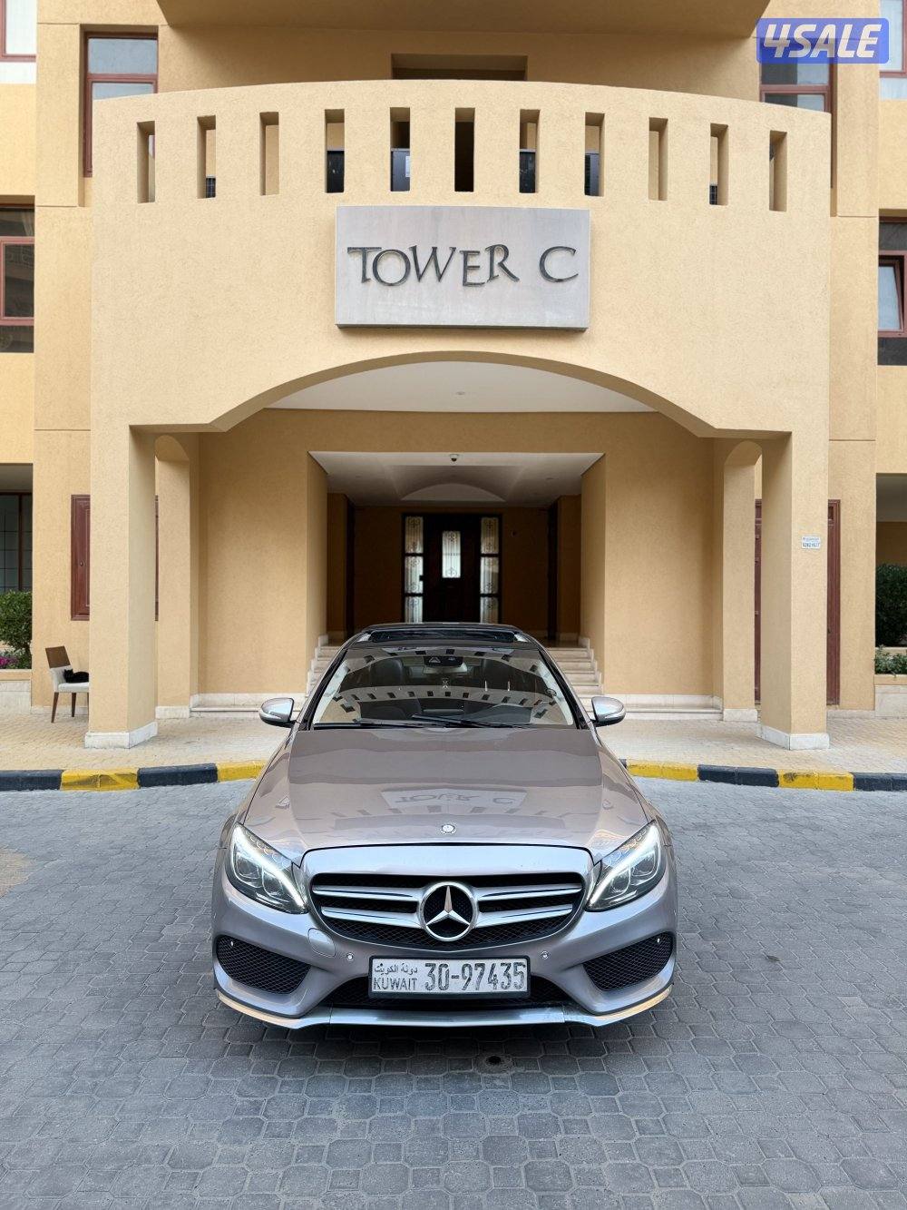 مرسيدس c200 موديل 2015 قمه بالنظافه شرط الفحص7