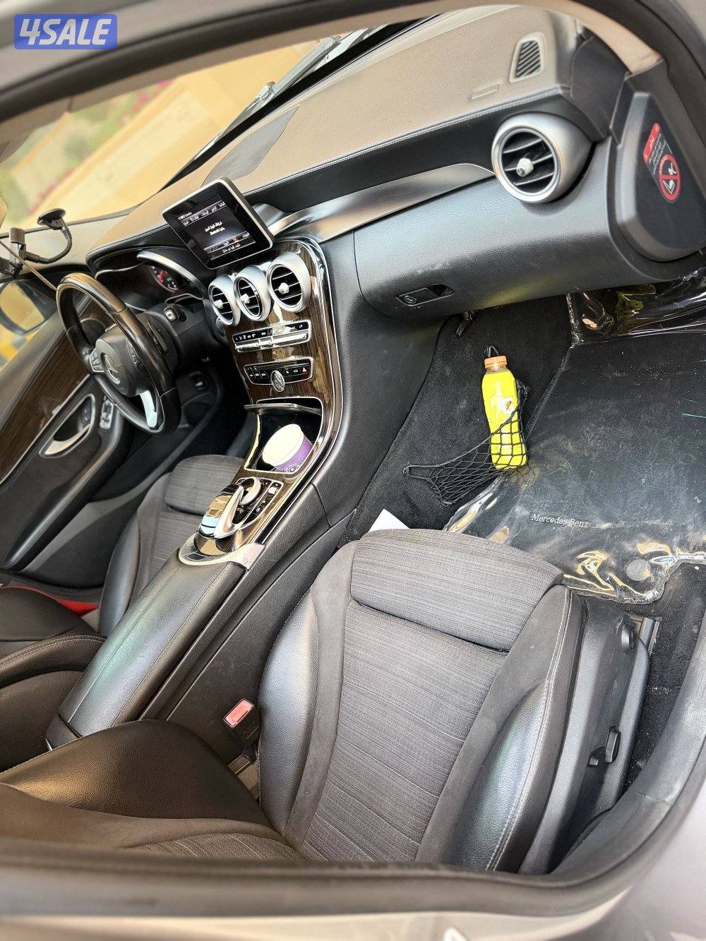 مرسيدس c200 موديل 2015 قمه بالنظافه شرط الفحص9