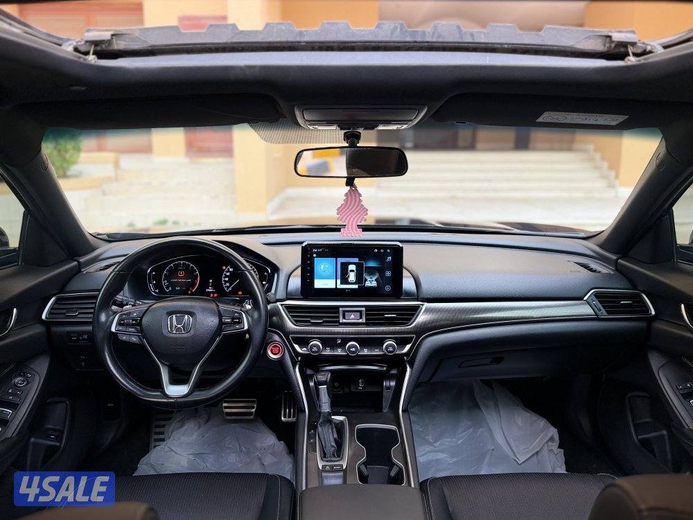 هوندا اكورد 2019 سبورت اعلى درجه الفل بحاله ممتازه جدا7