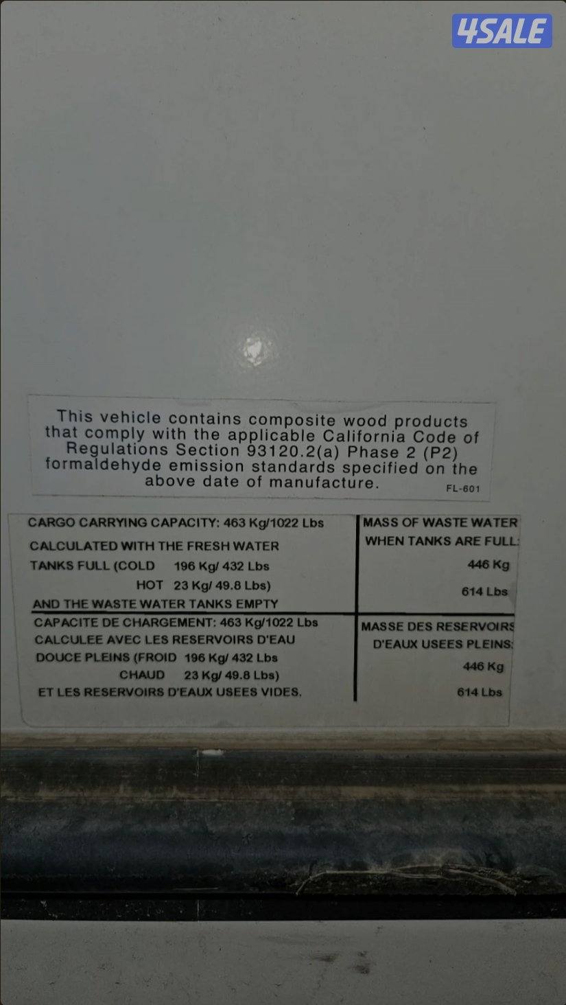 للبيع كرفان نورث تريل أمريكي10