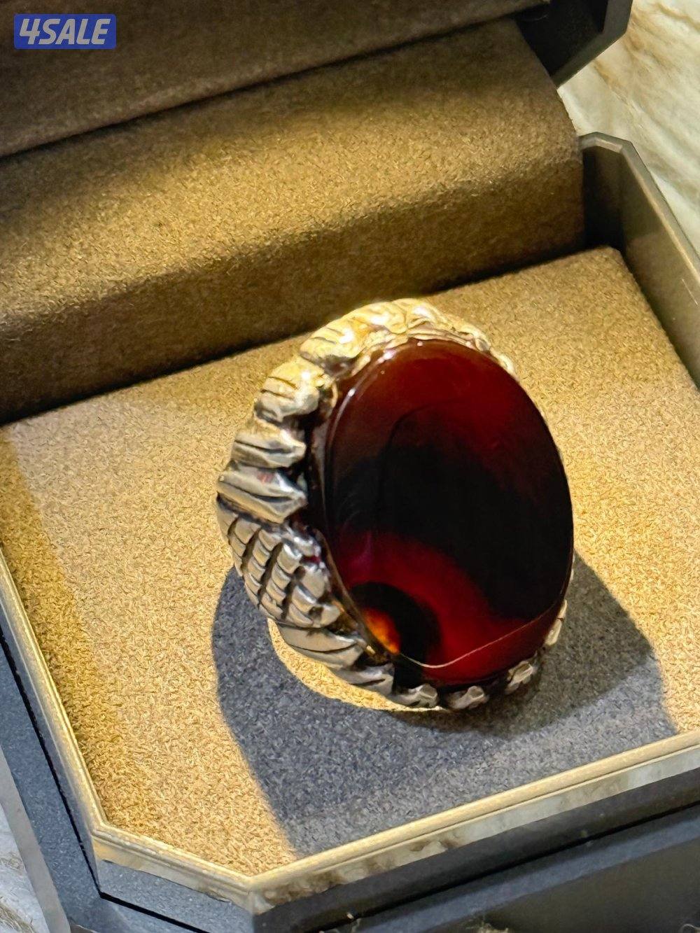 خاتم فضة صياغة جميلة ومميزة1