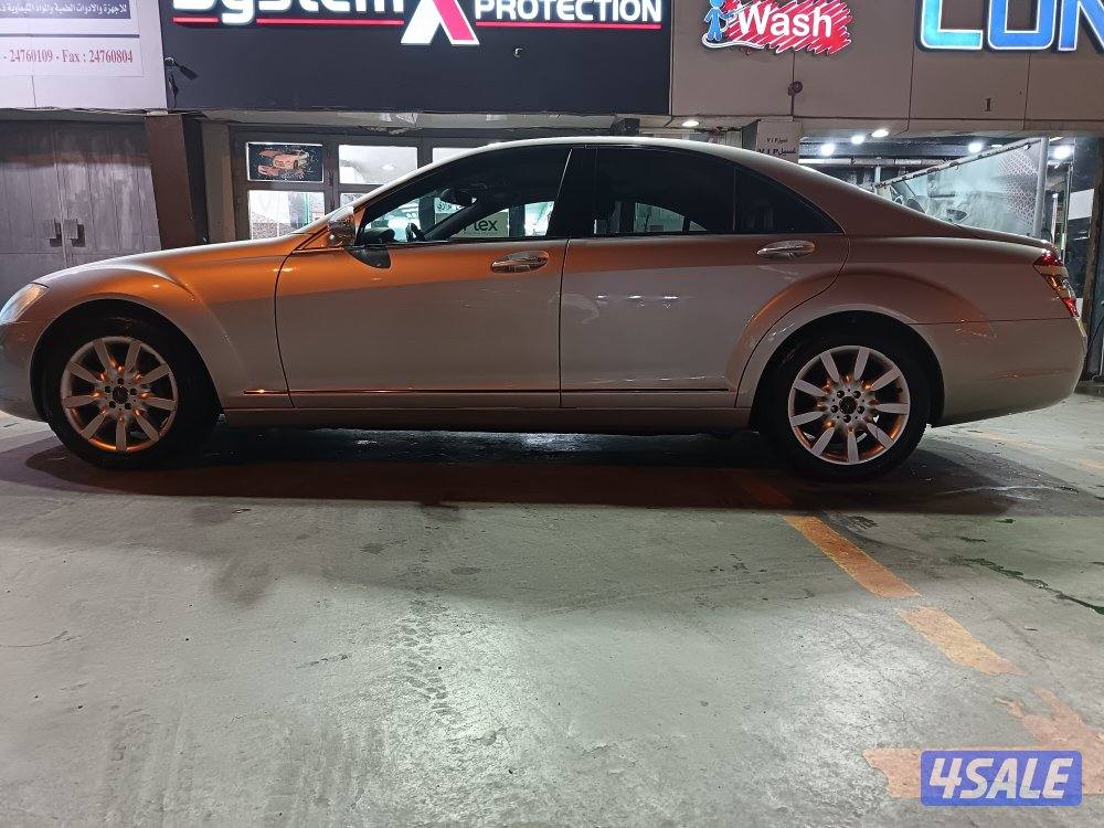 مرسيدس 350S 2006 وارد اليابان بحاله ممتازه عداد/107 صبغ الوكاله2