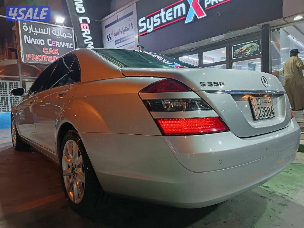 مرسيدس 350S 2006 وارد اليابان بحاله ممتازه عداد/107 صبغ الوكاله5