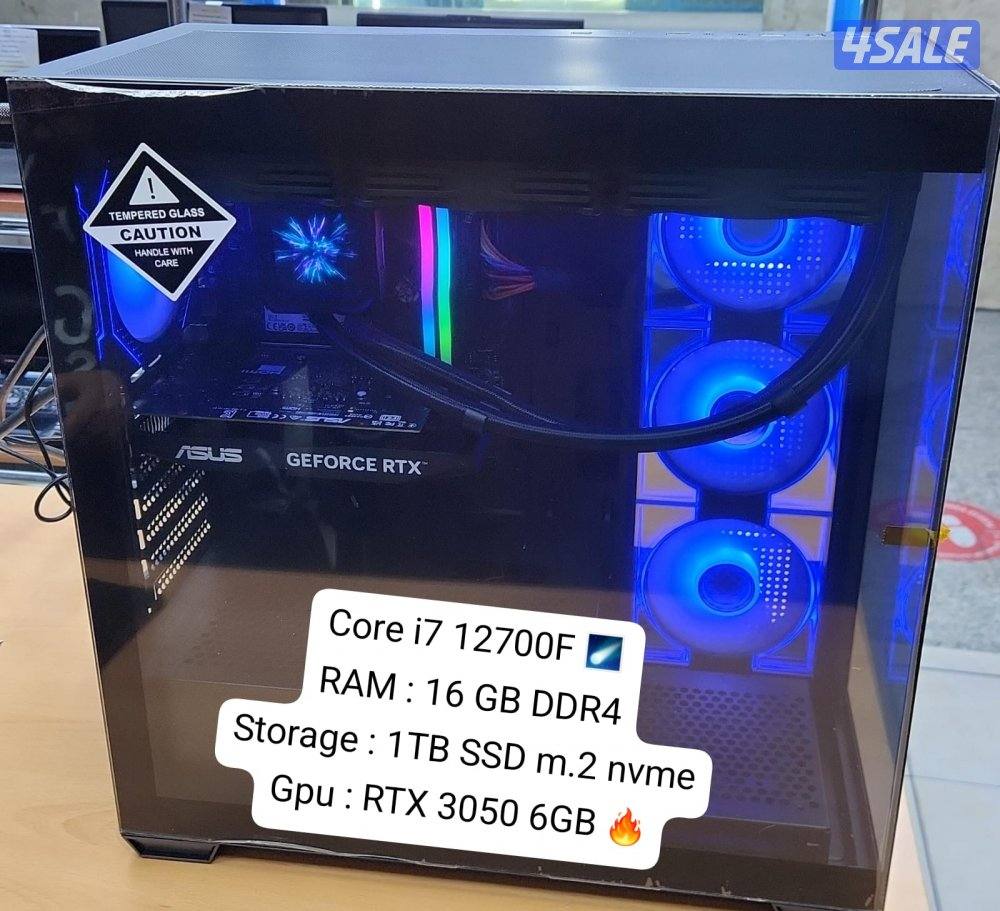 يوجد لدينا مجموعة رائعة من الأجهزة الكمبيوترات بي سي جمينق بأرخص السعر5